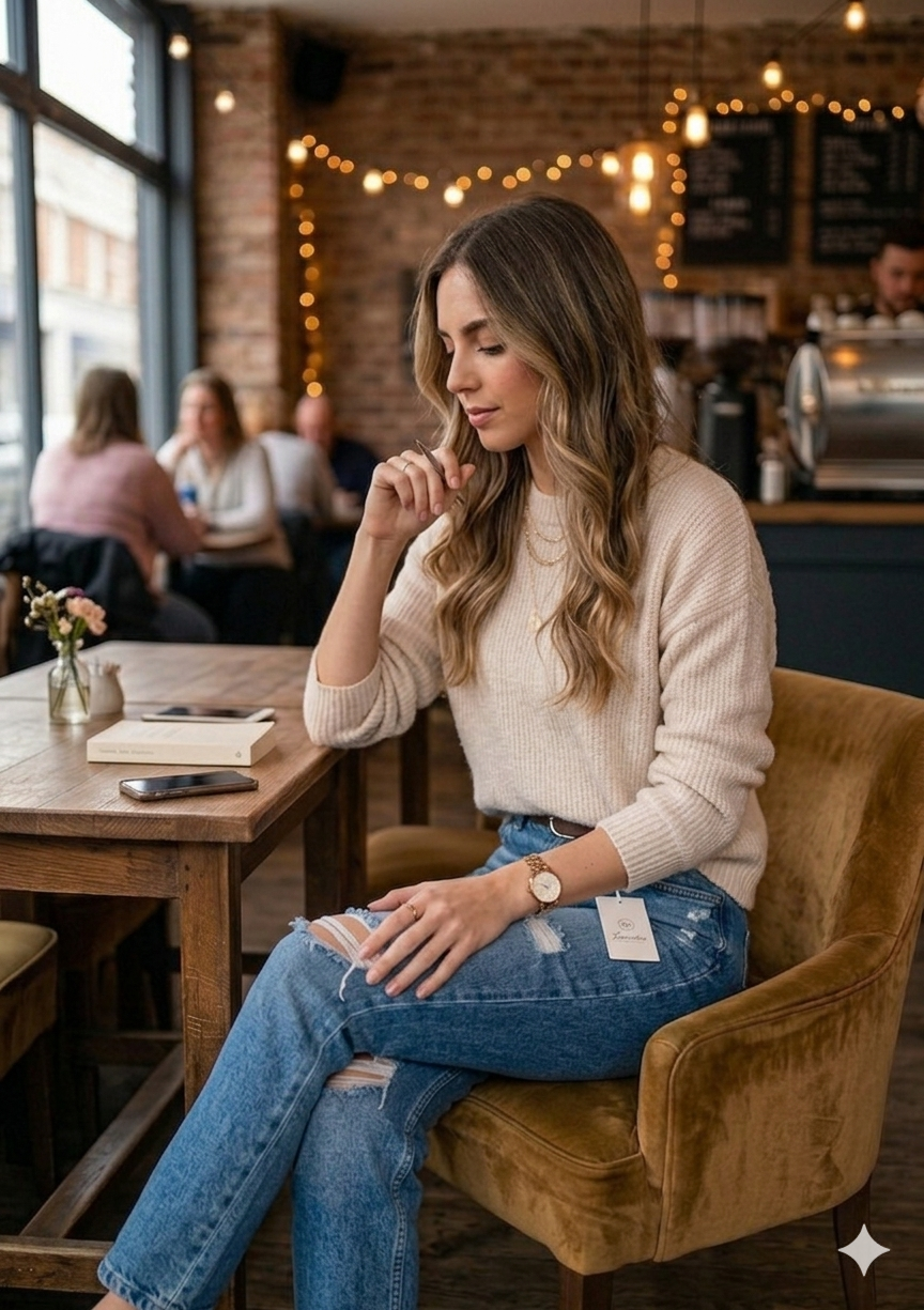 Yırtık Kot Pantolon